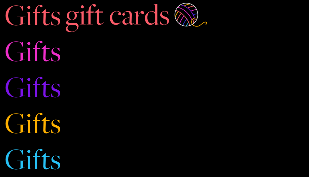 Gift Cards