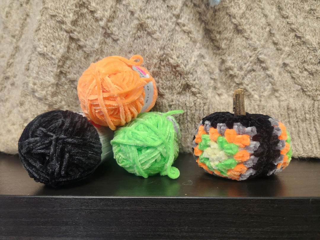 Granny Square Pumpkin