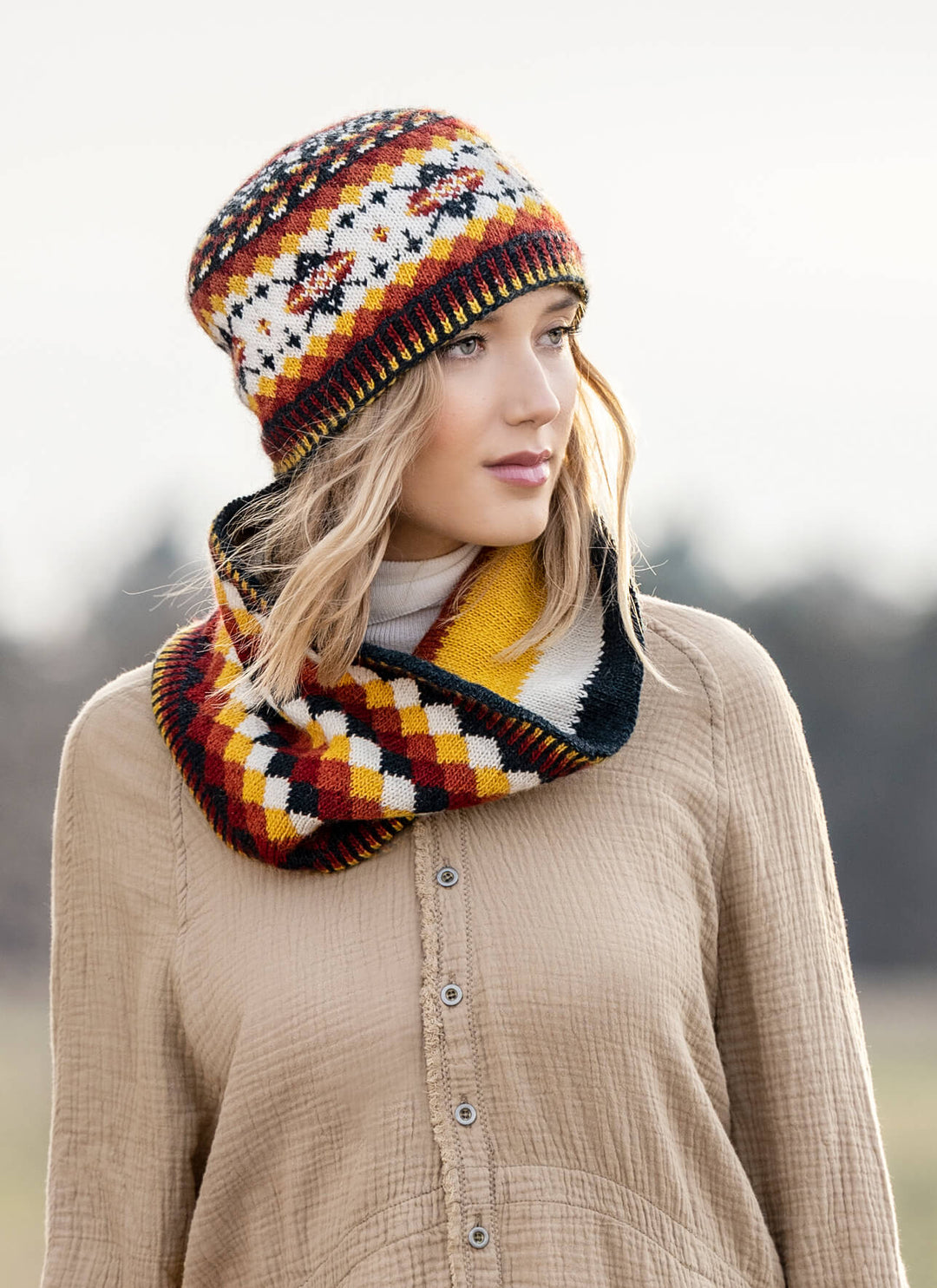 Blue Sky Fibers - Bainbridge Tam & Cowl Kit
