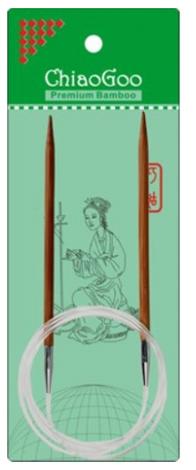 ChiaoGoo Bamboo Circular Needles - 40"