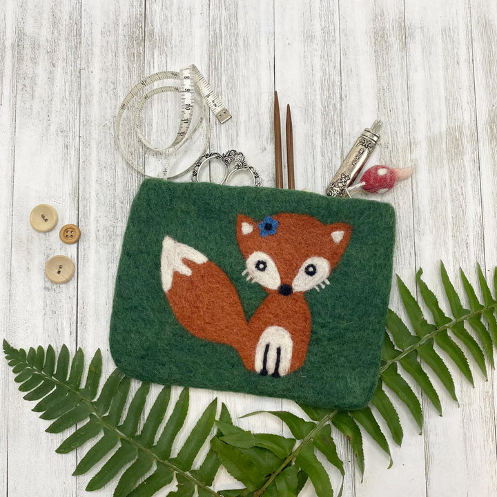 Frabjous Fibers felted pouches