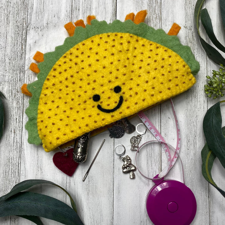 Frabjous Fibers felted pouches