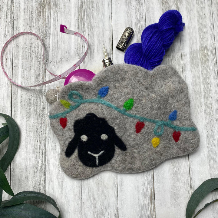 Frabjous Fibers felted pouches