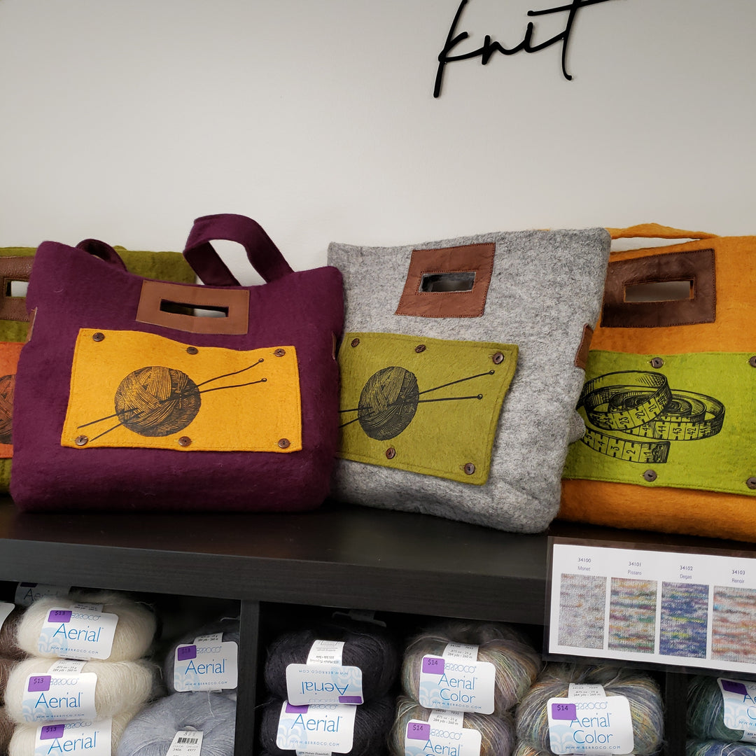 Fibres of Life - Felt Panel Bag