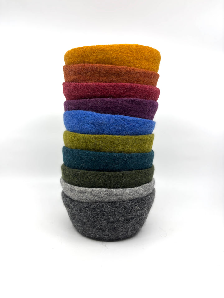Fibres of Life - Felted Bowls