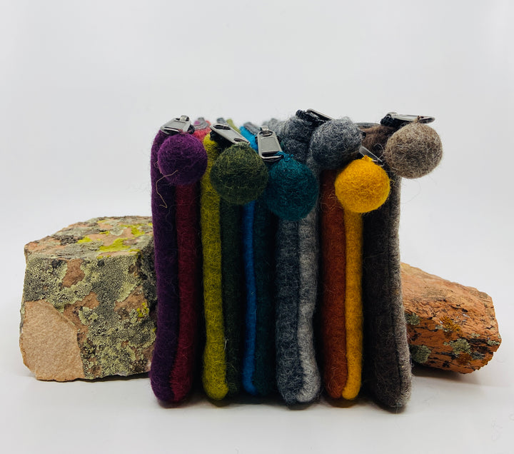 Fibres of Life - Zip Pouch - Two Toned