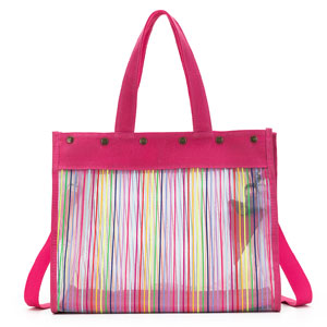 Della Q- Makers Mesh Tote