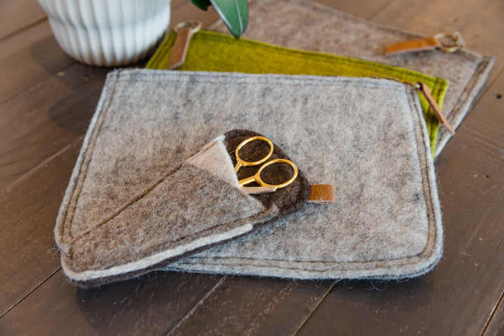 Fibres of Life - Zip Notions Pouches