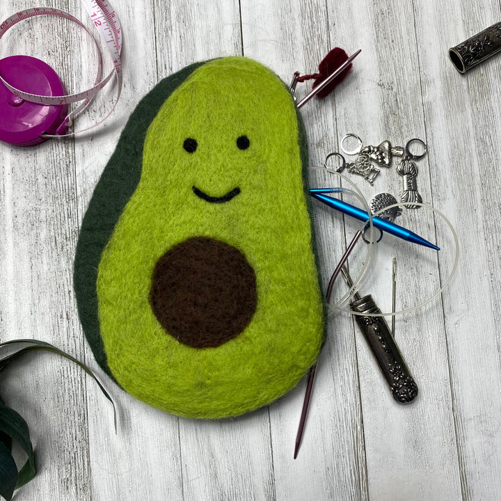 Frabjous Fibers felted pouches