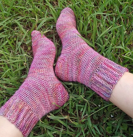 Crochet with Me- Satisfaction Socks