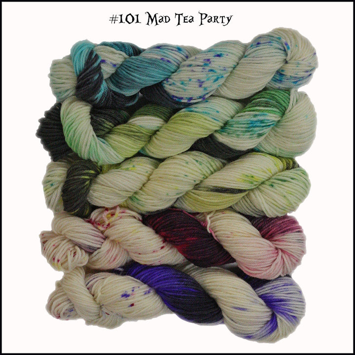 Wonderland Yarns Mad Hatter Mini-skein kit