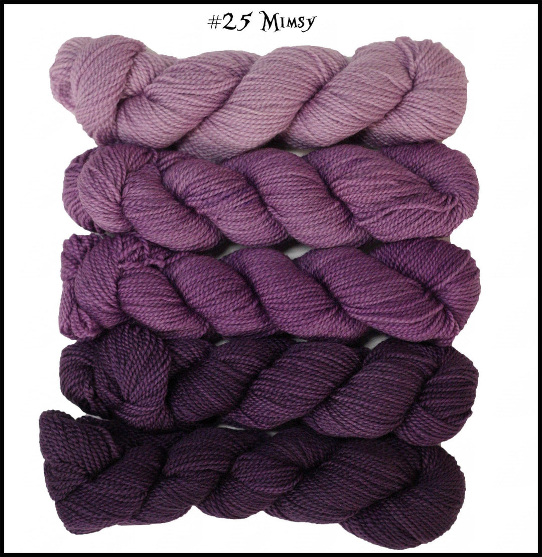 Wonderland Yarns Mad Hatter Mini-skein kit