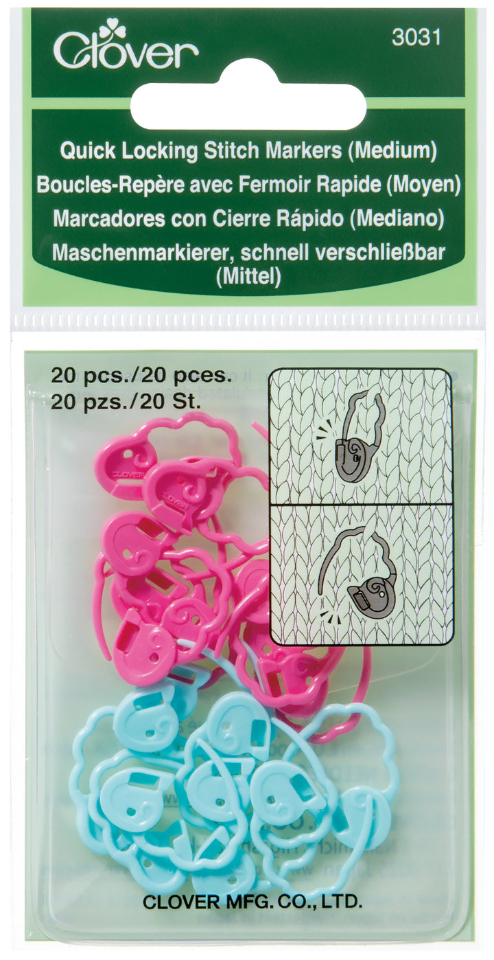 Clover Stitch Markers