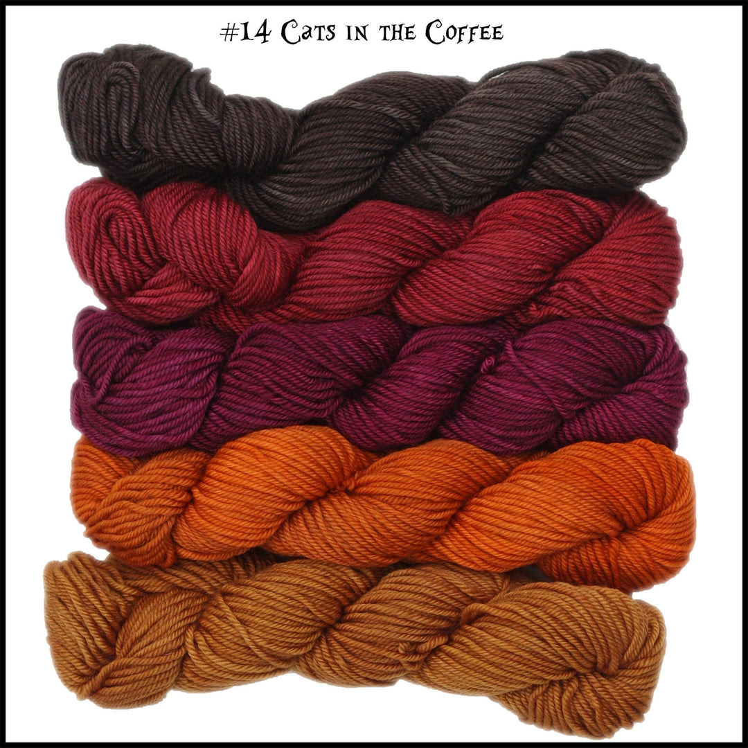 Wonderland Yarns Mad Hatter Mini-skein kit