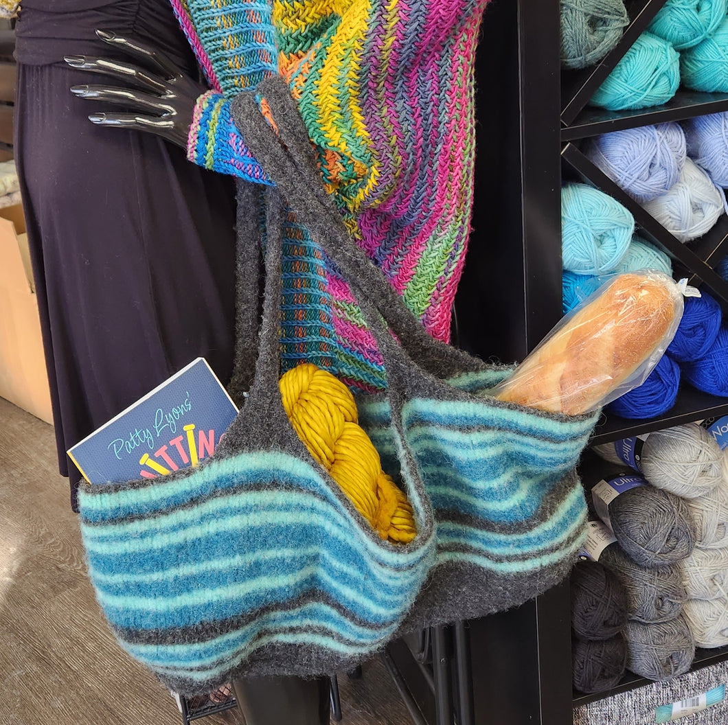 Knit Felted Bag
