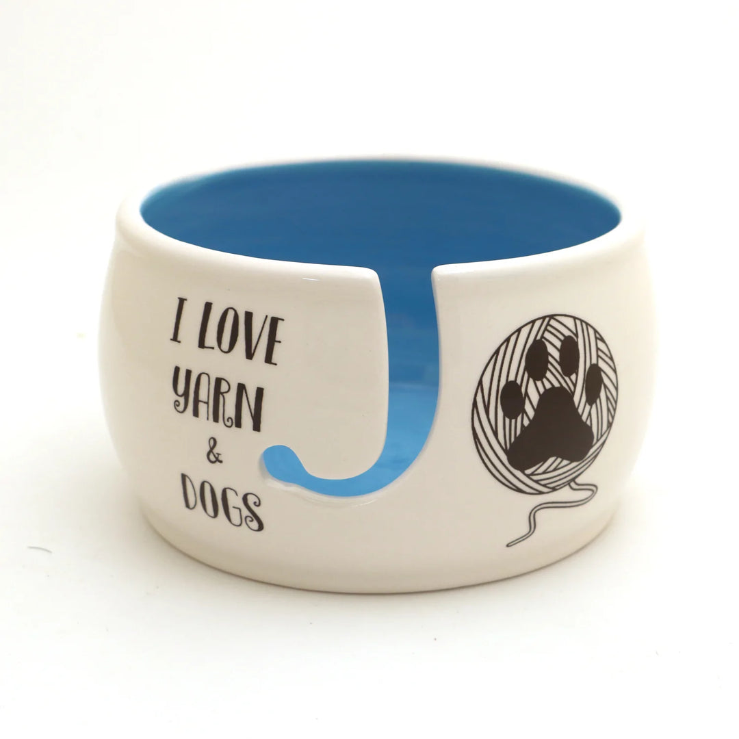 Lenny Mud yarn bowl